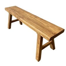 나무벤치 원목 야외 엔틱 긴 공원 80x30x45cm 벤치의자 의자 빈티지 스툴 식당