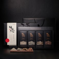 [해가인] 깨끗한 저염멸치 4종세트 세중훈꼴 920g(세멸+중멸+훈연+꼴뚜기), 4종세트 세중훈꼴 920g & 선물박스