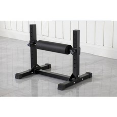 스플릿 스쿼트 스탠드 런지 헬스 하체 운동 피트니스 홈짐 기구, 블랙 사각형 튜브 분리형 프레임
