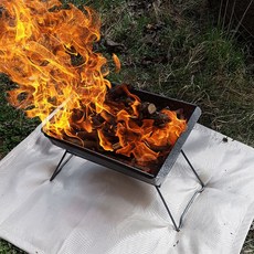 HOOT 방염포 캠핑 방열시트 난로 화로대, 방염매트(소형)