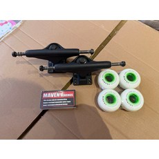 滑板橋輪組 附贈橋釘，可選動作輪或全能輪，搭配maven或dbh軸承, 如圖所示, 1個