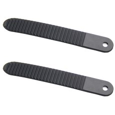 길이 170mm 1 쌍 스노우보드 바인딩 발가락 래칫 사다리 스트랩 흰색 플라스틱 검정색, 1개