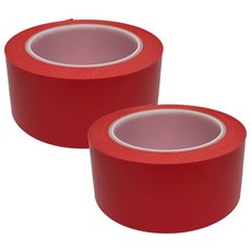 바닥라인테이프(48mm*33m/적색) 2개입