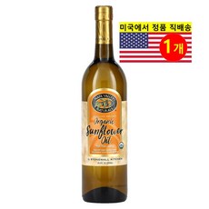 Napa Valley Naturals 건강하고 풍미가 좋은 오가닉 해바라기 오일 750ml 1개