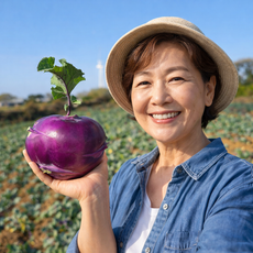 [제주농가직송특가] 내일도착 제주 특상품 고당도 콜라비 2Kg 3kg 5kg 10kg 1박스