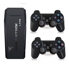 AIVK M8遊戲機 帶手柄 電視遊戲機 雙人經典遊戲 家用游戲機 電動遊戲機 月光寶盒內建遊戲 18模擬器, 【64G】20000游戲, 64G-2000種遊戲64G