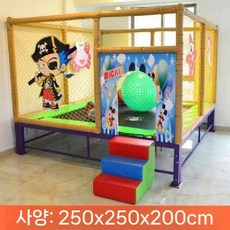 대형 트램폴린 점핑 머신 방방 키즈카페 어린이집, J. 모델 12, 1개