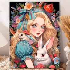 피포페인팅 DIY 명화그리기 유화 그림 그리기 아크릴화 30*40cm, 29타입, 1개