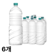 Deeps 에코그린 무라벨 먹는해양심층수, 2L, 6개