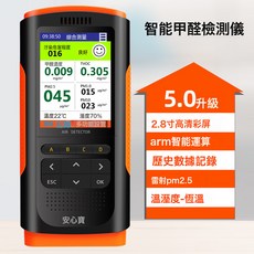 新款甲醛檢測儀家用專業新房測甲醛室內空氣質量測試甲醛儀器跨境, 1個, WP6932單機[中文版]:如圖