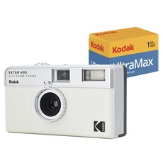 Kodak (Kodak) [] EKTAR H35 Kodak Ultramax 40024EXP 35mm 하프 프레임 필름 카메라 (오프, 1개, 24exp 필름 번들