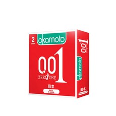 岡本Okamoto 001 衛生套, 1個, 001 2入