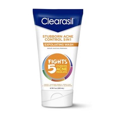 클리어라실 Clearasil 5in1 각질 제거 워시 폼클렌징 200ml, Clearasil 스터번 아크네 컨트롤 5in1 각질제