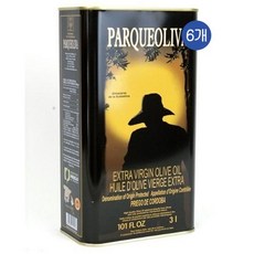 파르퀴올리바 쿠파주 엑스트라버진 올리브오일 틴 Parqueoliva Coupage, 6개, 3L