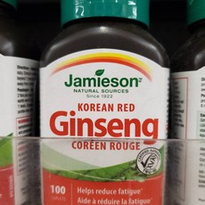 캐나다 자미에슨 홍삼 100정, 100개