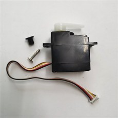 下單暴富 改裝車RC六驅遙控車，金屬升級配件、合金傳動軸、耐用車橋、專業級減震，享受無限操控樂趣, 17克舵機 小5線插頭, 1個