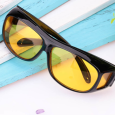 운전 보안경 낚시 골프 야간 자전거 보안경 등산 선글라스 운전용 레저용 스포츠 주야간 여성 착용 고글, 블랙