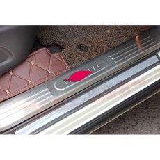 小鳥的店 英菲尼迪 QX60 迎賓踏板 內門檻 白金拉絲 門檻條 防刮護板 止滑飾條 脚踏板 一組六入 車用配件改裝, 詳見包裝