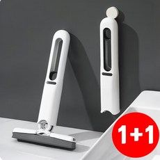 [강력흡수] 1+1 오해디랩 핸디형 미니 밀대 걸레 + 리필2p, 화이트, 1세트