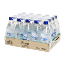 시그너스 탄산수 플레인, 500ml, 20개