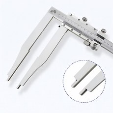 버니어 고정밀 외경 측정용 내경 롱 대형 측정도구 롱형, 프리미엄 상하이 셴한 6 클로15mm, 1개, 기본 색상