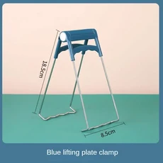 뜨거운 음식 그릇을 들어 올리는 집게 및 인스턴트 냄비 전자레인지 에어프라이어 클램프 주방의 접시