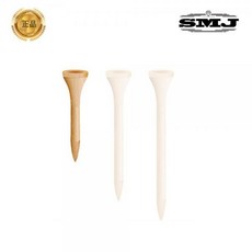 (SMJ) 우드골프티 원목골프티 나무티 낱개 42mm 숏티-1p, 1개