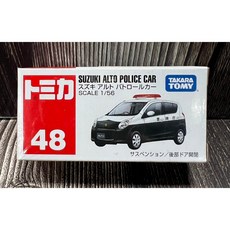 《GTS》TOMICA 多美小汽車 NO48 SUZUKI ALTO 鈴木 警車, 1個