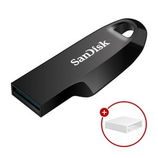 샌디스크 USB 메모리 Ultra Curve 울트라 커브 USB 3.2 CZ550 Gen 1 + USB 보호캡, 1개, 256GB