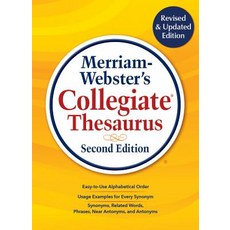 (영문도서) Merriam-Webster's Collegiate Thesaurus: Second Edition Hardcover, Merriam-Webster, English, 9780877793700