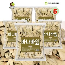 바나바잎차 말린 건조 바나바잎 바나바잎 원물, 5개, 300g