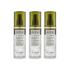 씨엘라이트 그리니 더블레이어 바디미스트, 100ml, 3개