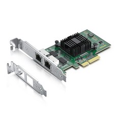 10Gtek 101001000Mbps Gigabit LAN I350AM2 PCI Express RJ45 PCIE 2.0 X4 Intel I350-T2 PC 카드