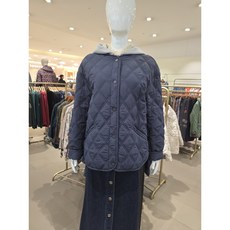 비꼴리끄 후디 레이어드 퀄팅 재킷 B253PJ2010_s 705244