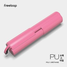 힙쓰러스트 바패드 충격흡수 간편 역기 덤벨 어깨패드 캔버스핏 탈부착 목보호대 완충, 핑크 가죽 보관가방발송