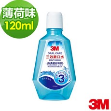 3M 三效漱口水 清新薄荷味 (500ml/瓶), 1個