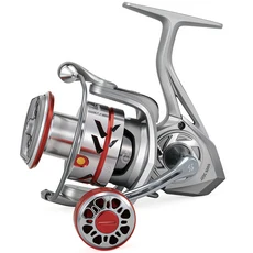 GLS 새로운 최대 드래그 8kg 풀 메탈 로커 암 + EVA 그립 스피닝 낚시 릴 기어비 5.2:1 낚시 휠 도구, Fishing Reel, 2500 Series