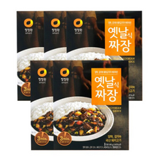 청정원 옛날식 짜장, 180g, 5개