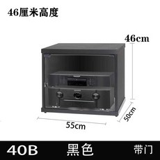 오디오 장식장 앰프 캐비닛 콘솔 받침대 랙 수납장, 40A-검정색