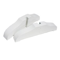 호가스토리 인테리어 파티션 4단 라탄파티션 병풍 받침대, 라탄파티션 받침대-화이트, 1set