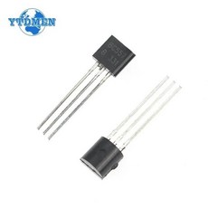 DIY 삼극관 트랜지스터 전자 키트 NPN PNP TO-92 BC547 + BC557 로트당 50 개
