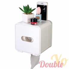 미즈누아 방수 휴지걸이 선반형 티슈커버 휴지커버 롤화장지걸이 핸드타월케이스, 사각방수휴지걸이, 사각방수휴지걸이