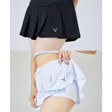 原創 防走光褲裙 輕薄透氣羽毛球褲裙 百褶A字裙褲 運動網球裙褲