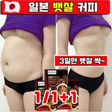 뱃살 커피 보조제 커피 아메리카노 음료 식품 블랙커피 스틱 커피믹스, 1개, 12회분