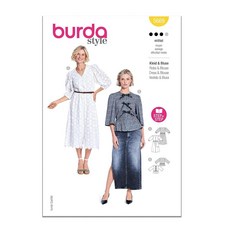Burda Style 5669 Misses 드레스 및 블라우스용 바느질 패턴 437918