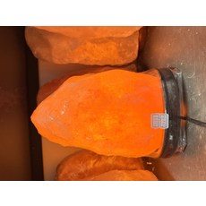 天然鹽晶燈，淨化空氣，舒緩身心，營造溫馨浪漫氛圍, 玫瑰鹽燈 9.1公斤, 1個