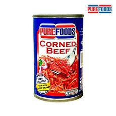 필리핀 호멜 퓨어푸드 소고기 콘드비프 콘비프 210g, 1개, 150g