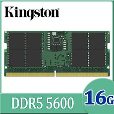 Kingston DDR5 5600 16G 筆電記憶體, 1個, 16GB