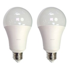 오스람 LED 벌브 13.5W 에너지소비효율등급 1등급 기존 100W 백열구대체, 2개, 전구색