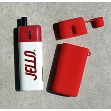 헬베이프 젤로 케이스 실리콘 탑캡 위생캡, 1개, 레드